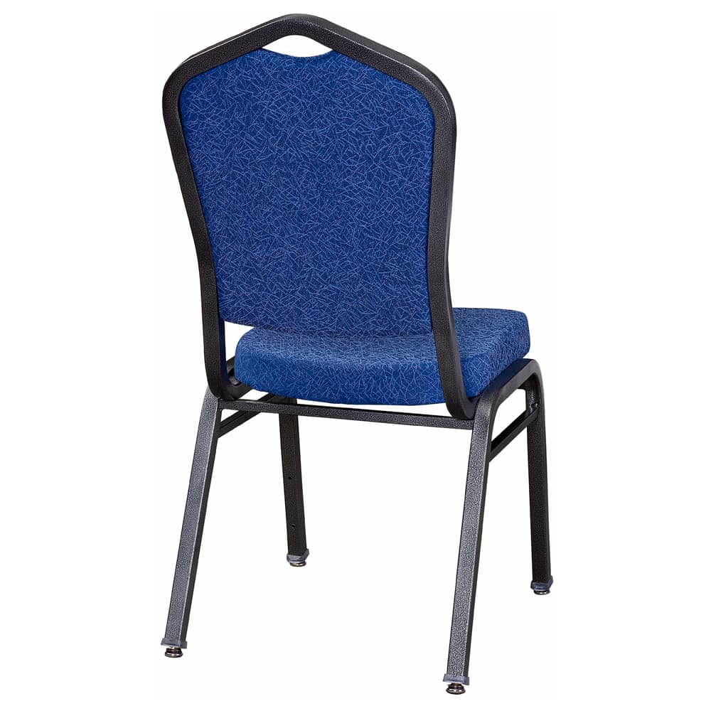 Stackable metal dining chair