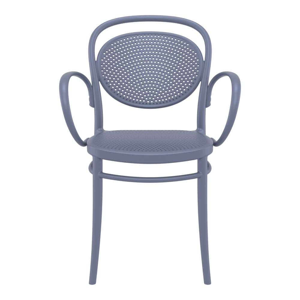 Resin dining chair