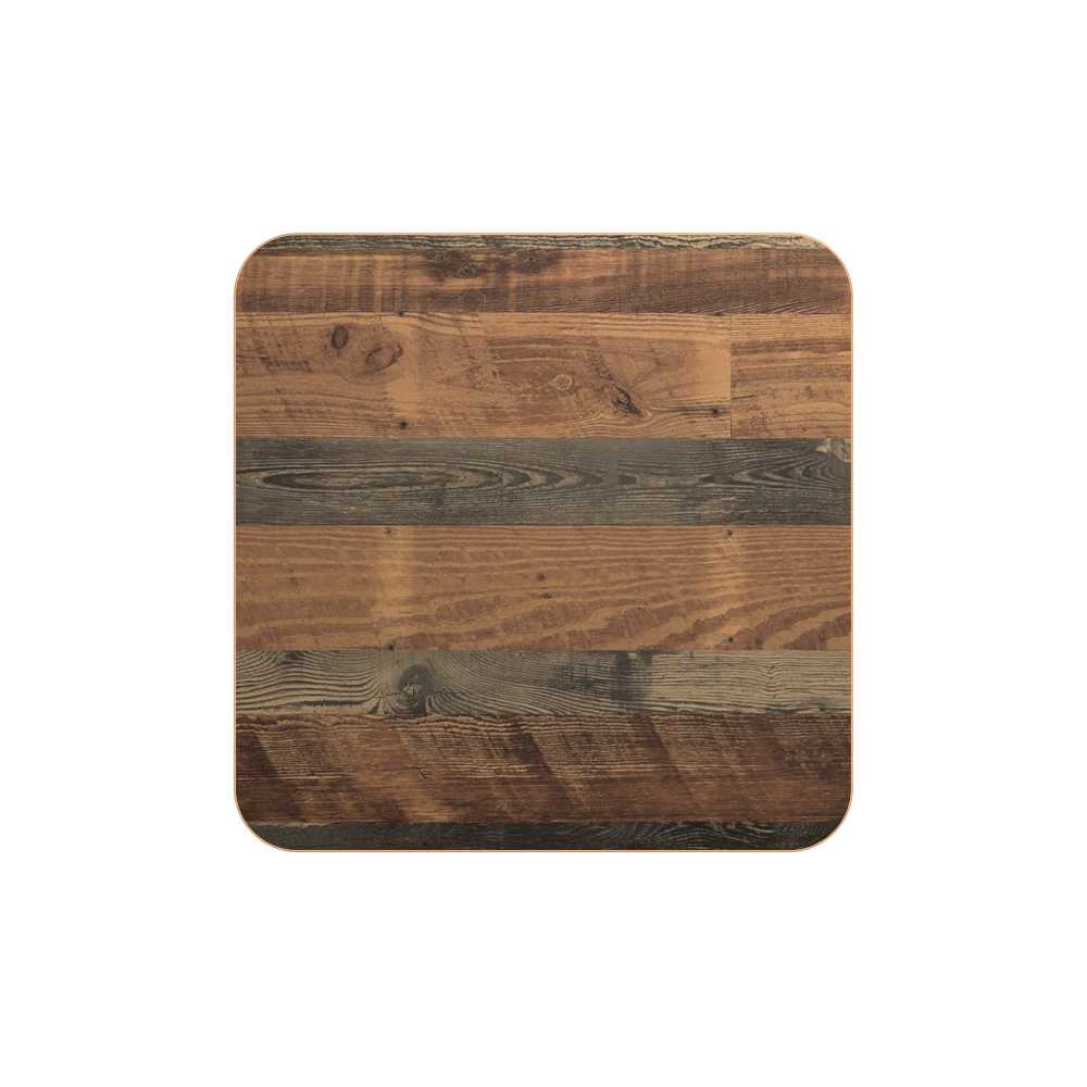 Metal table surface