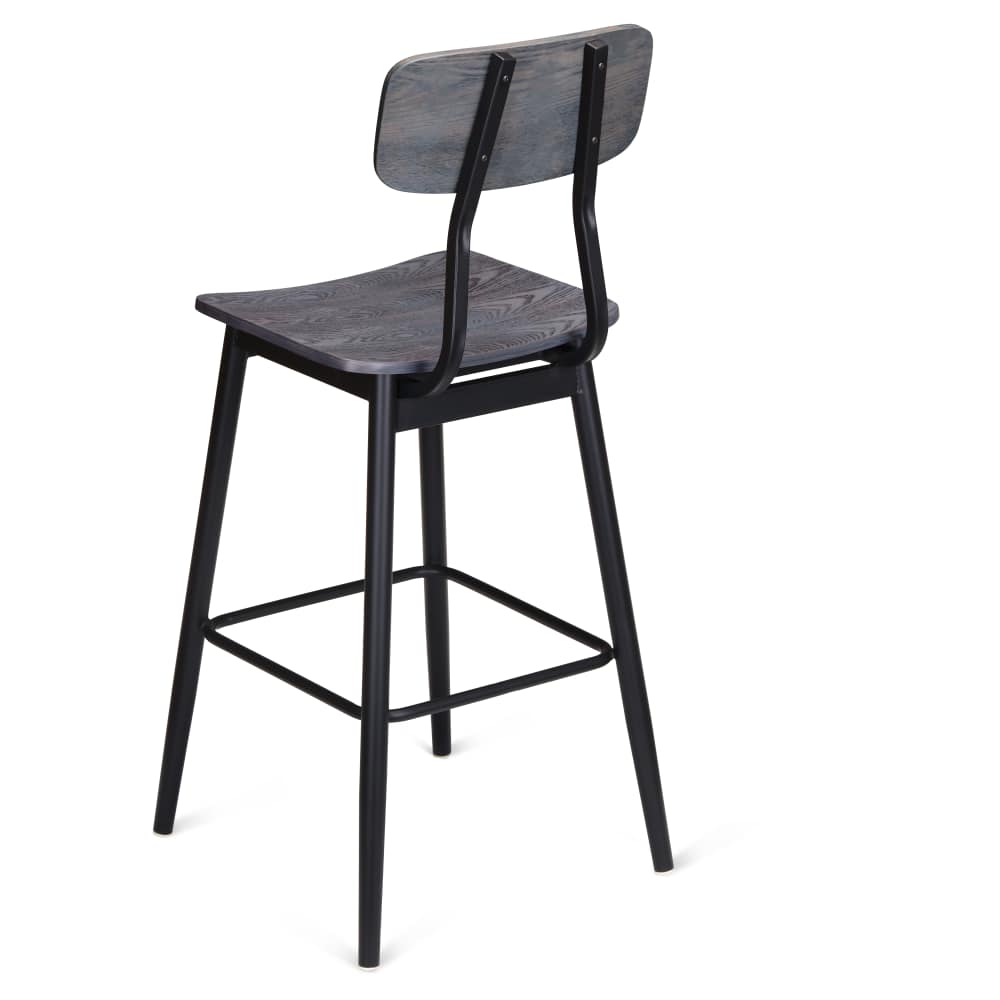 Metal bar stool
