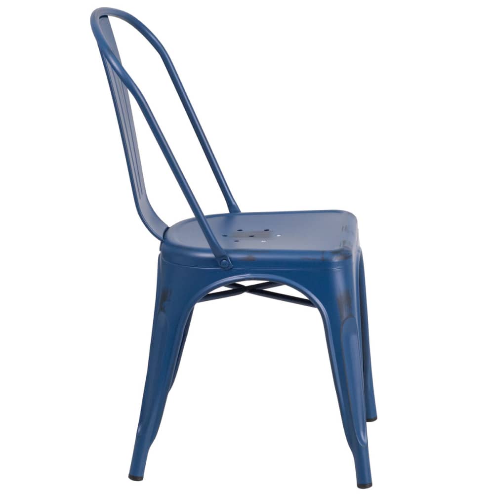 Metal dining chair