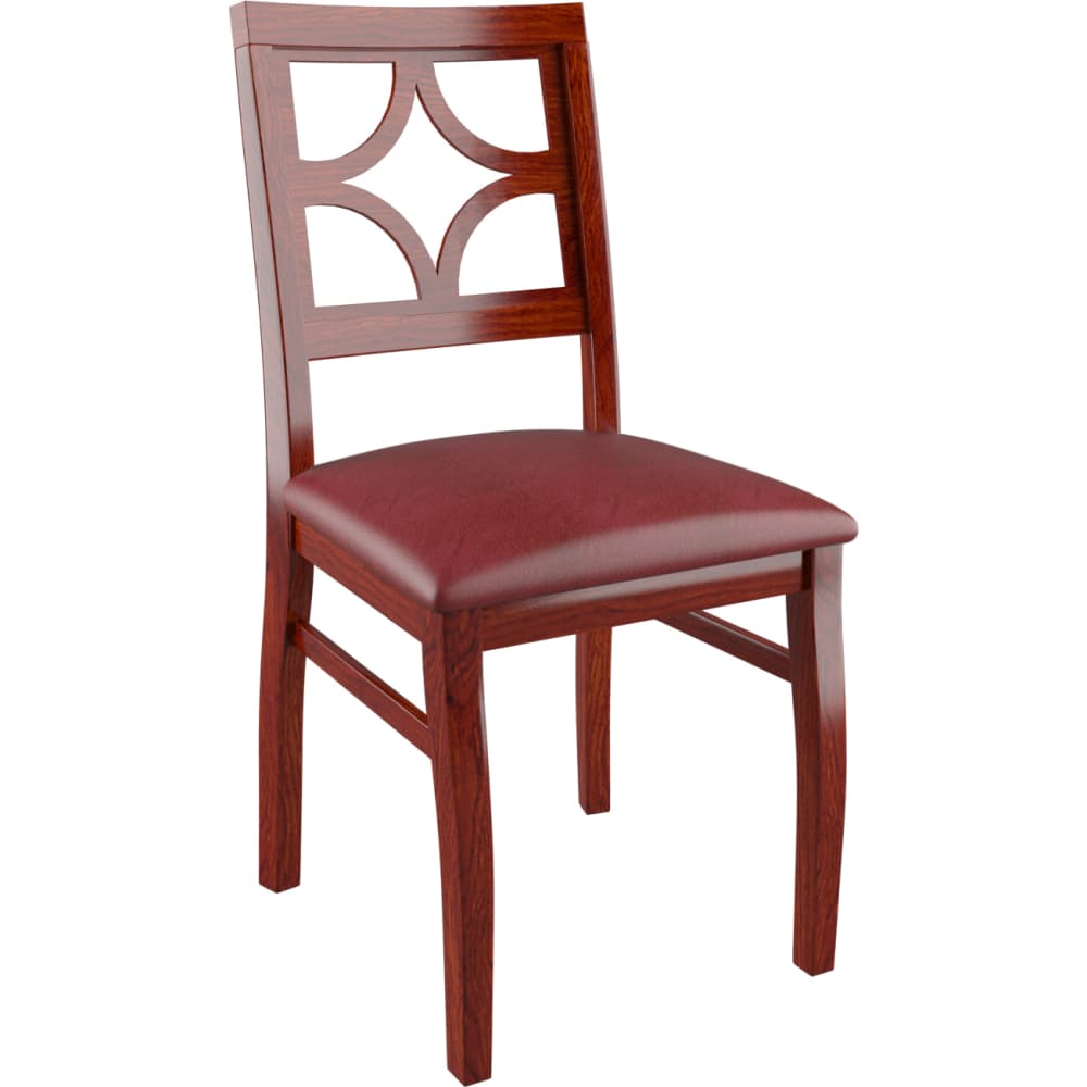Wood dining chair