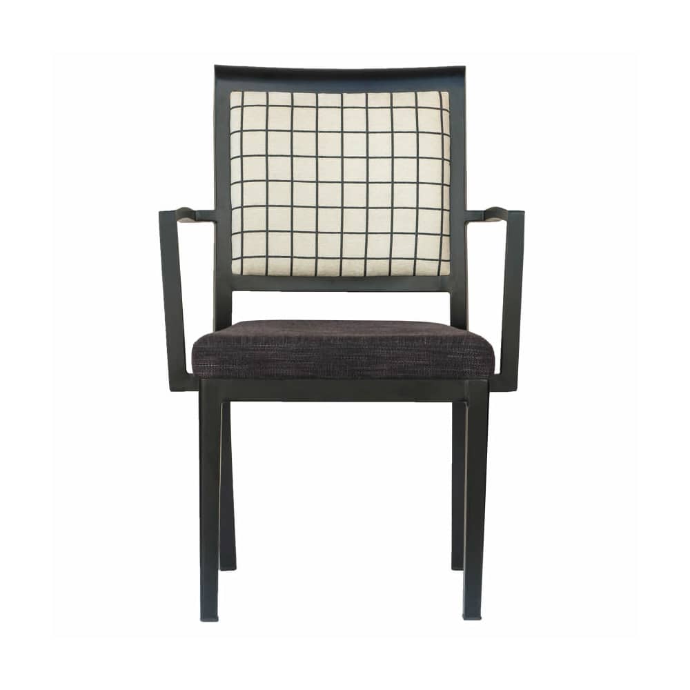 Aluminum dining chair
