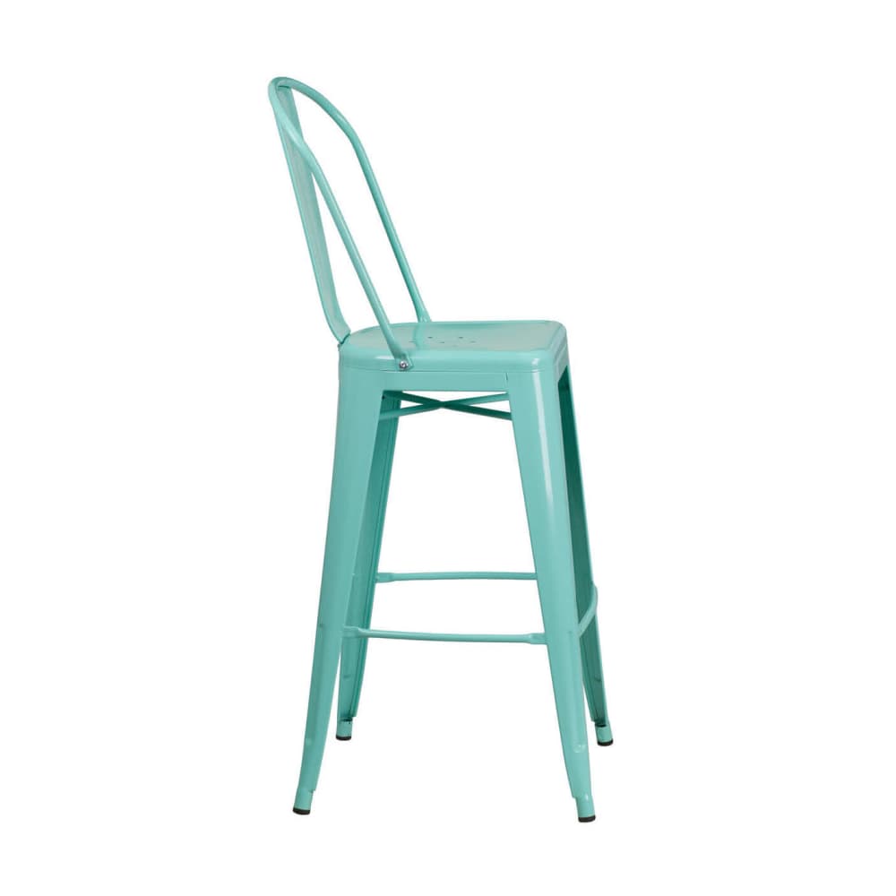 Metal bar stool