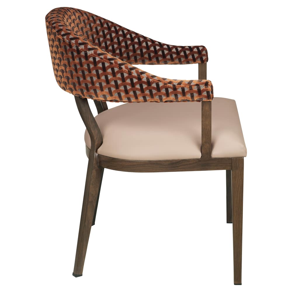 Aluminum dining chair