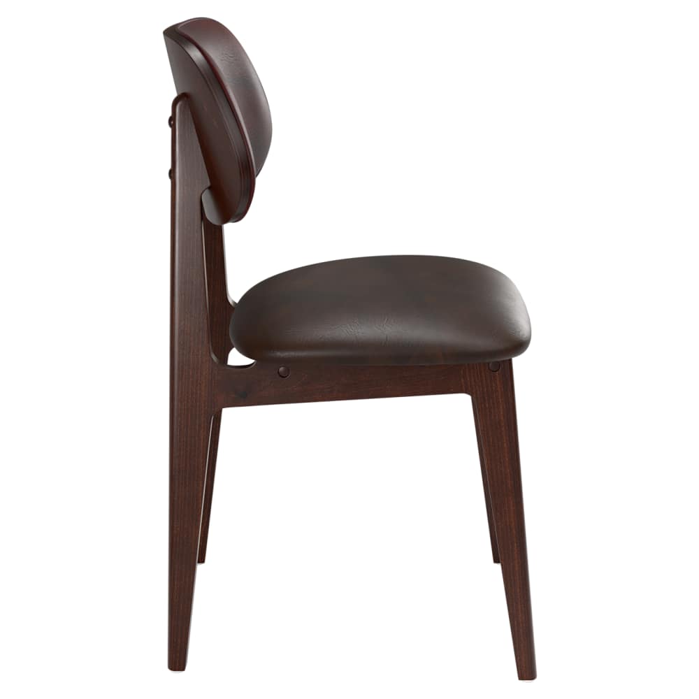 Wood dining chair
