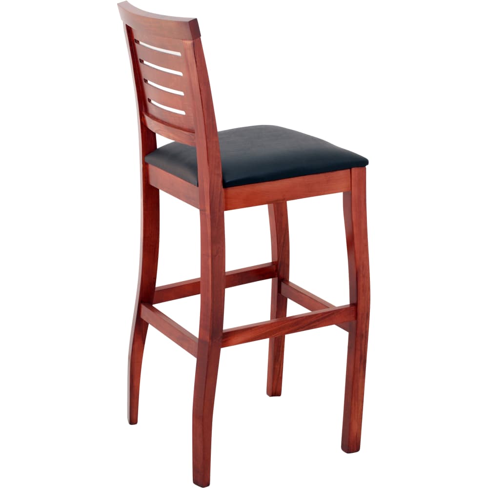 Wood bar stool