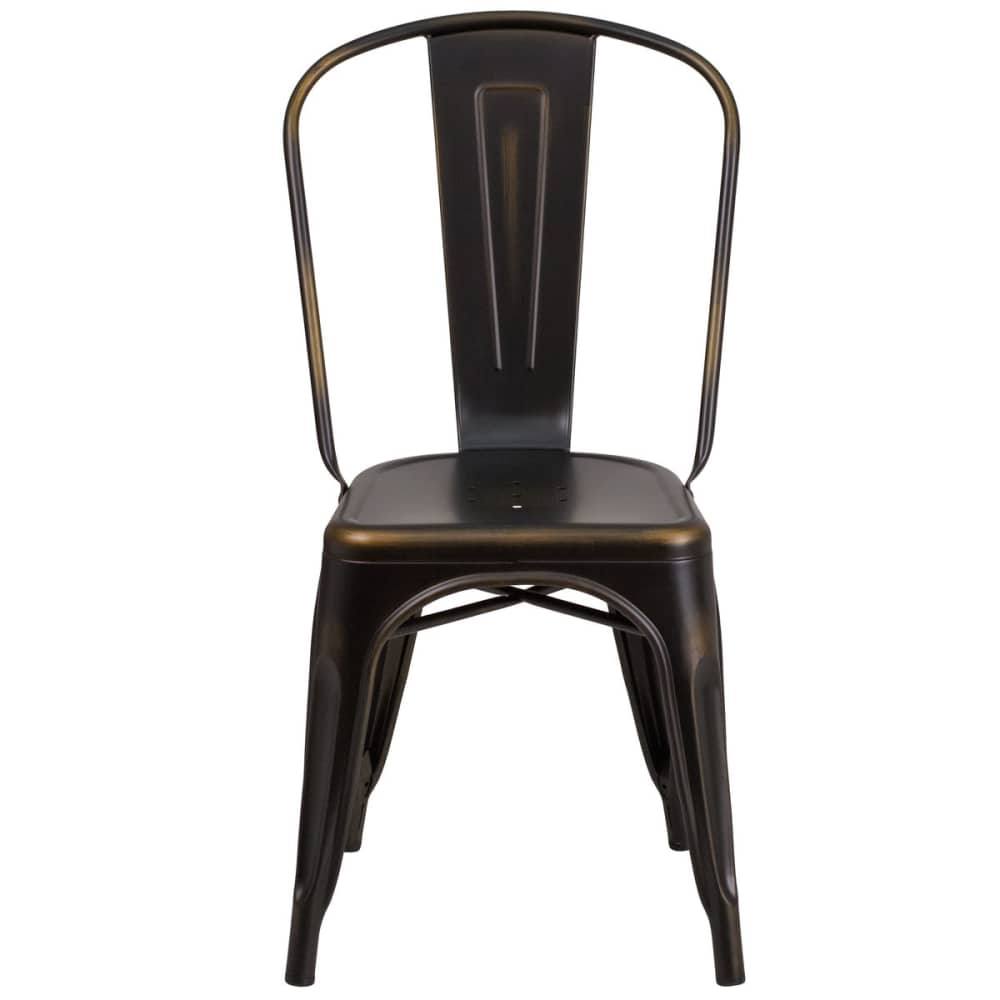 Metal dining chair
