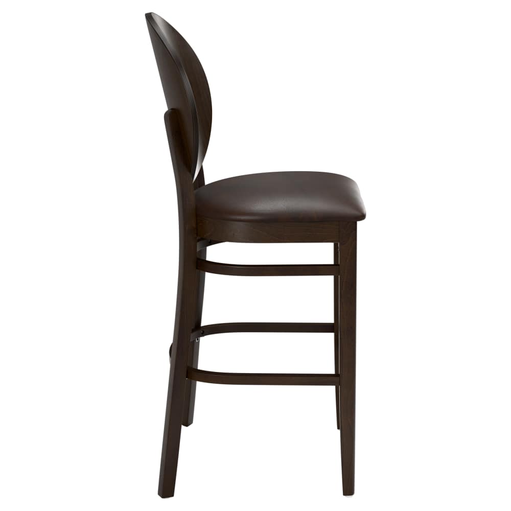 Wood bar stool