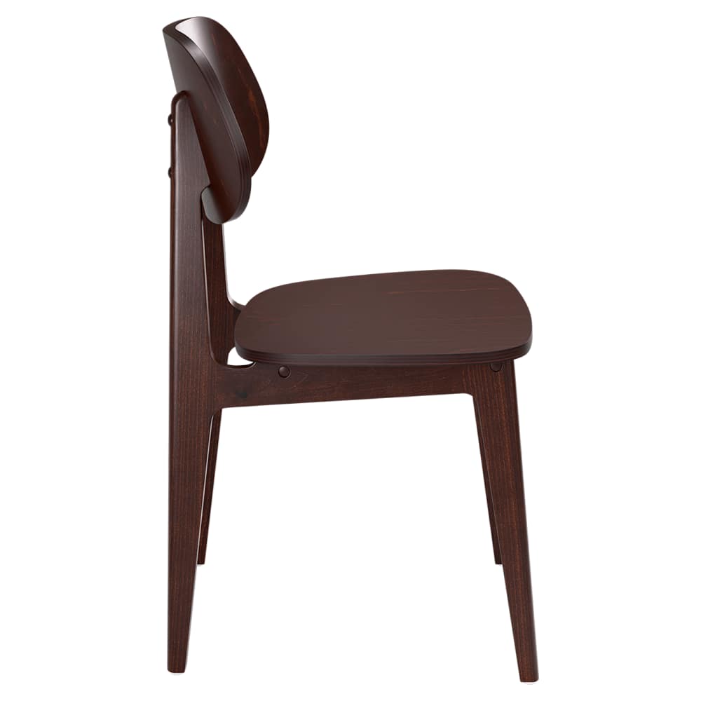 Wood dining chair