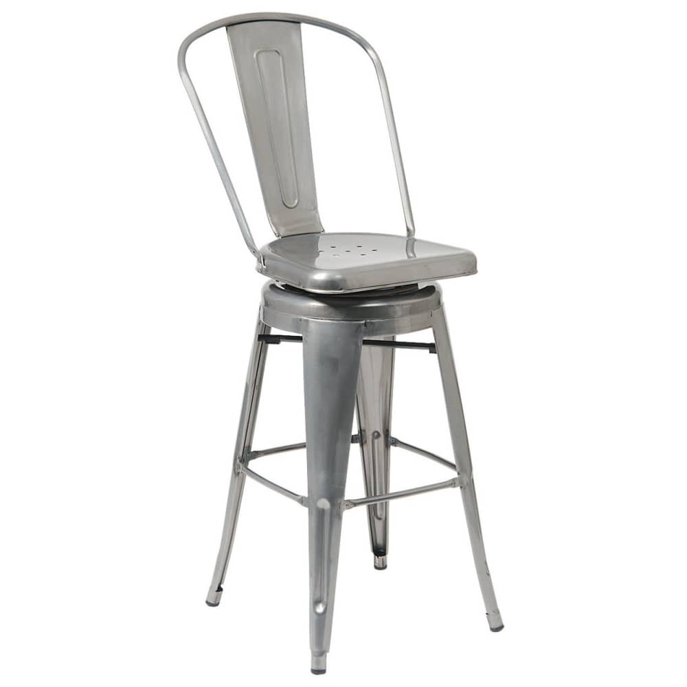 Metal bar stool