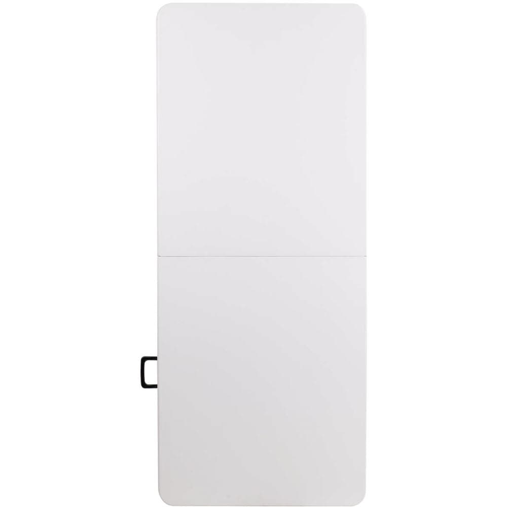 Folding polymer dining table