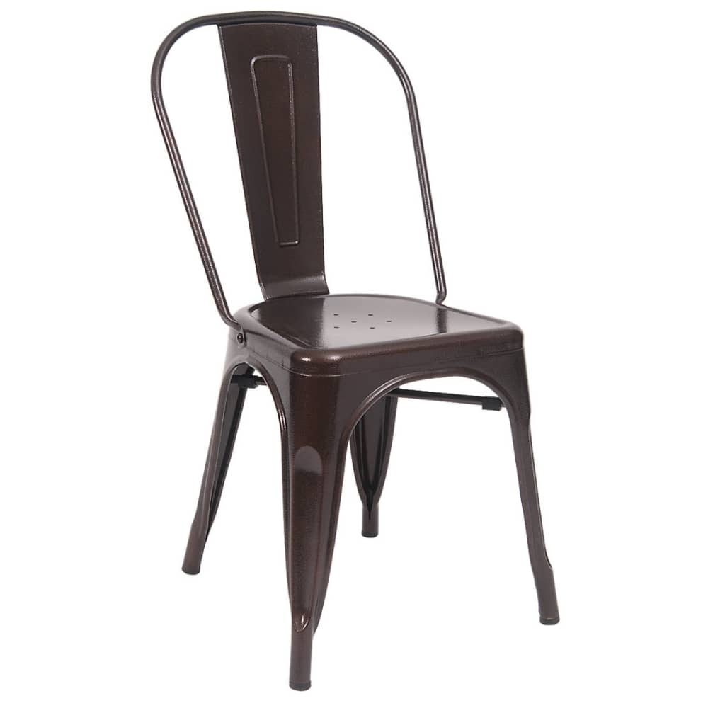 Metal dining chair