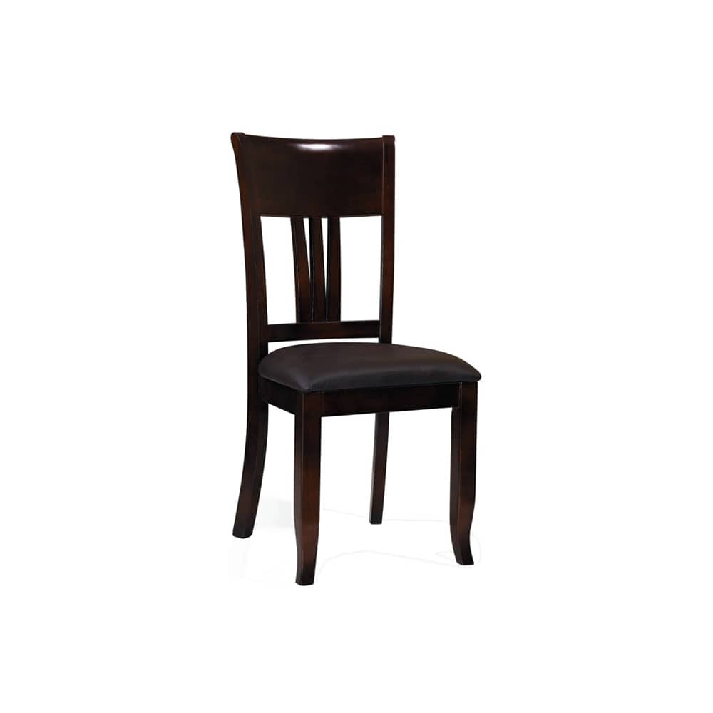 Wood dining chair