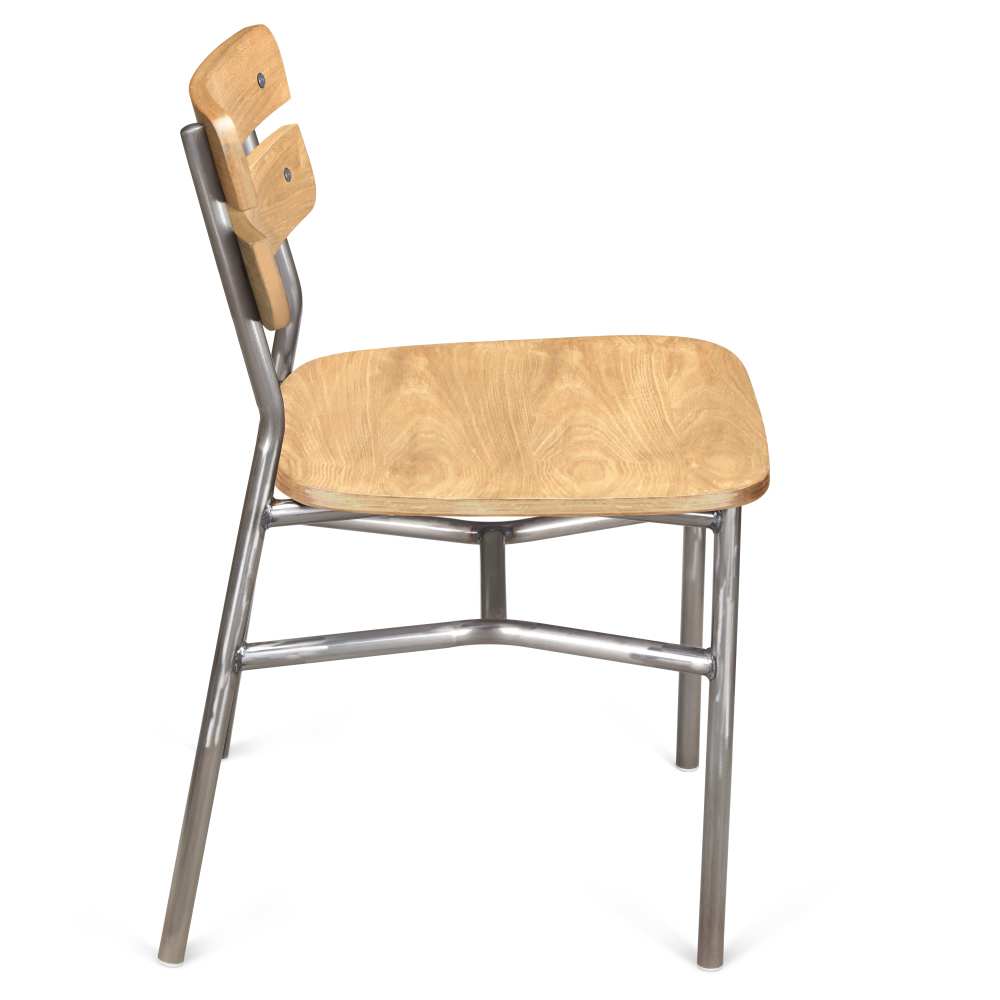 Metal dining chair