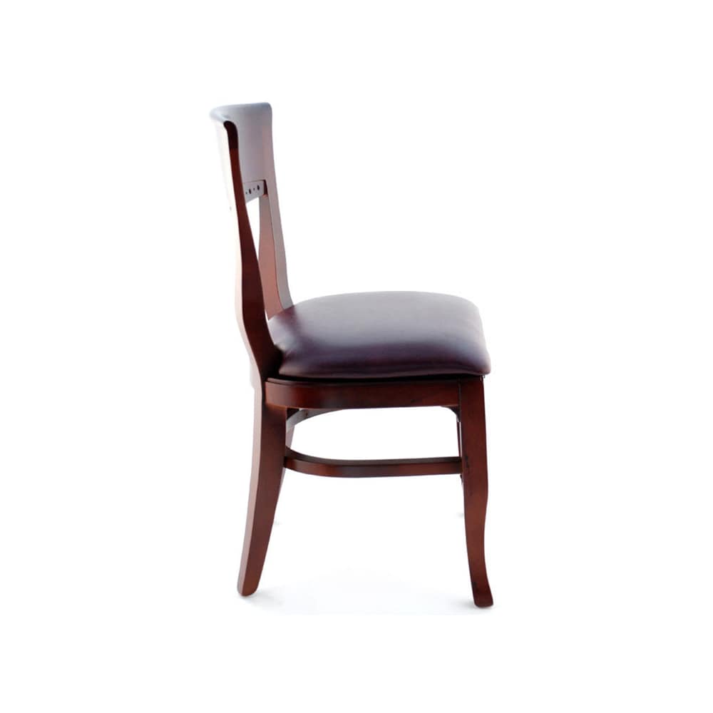 Wood dining chair